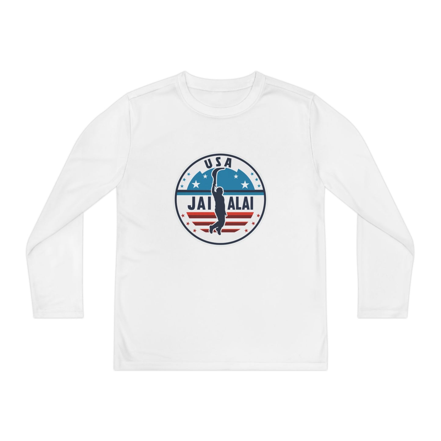 US Jai Alai Youth Long Sleeve Competitor Tee