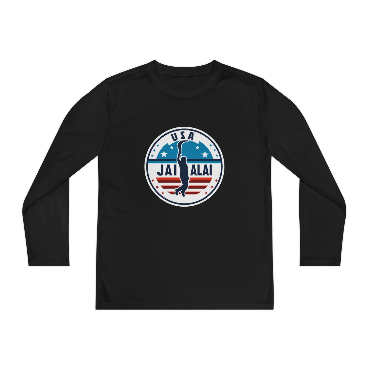 US Jai Alai Youth Long Sleeve Competitor Tee