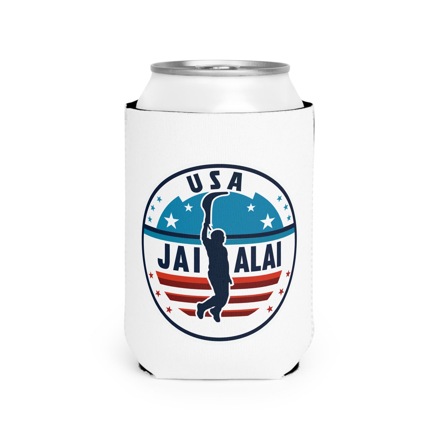 US Jai Alai Can Cooler Sleeve