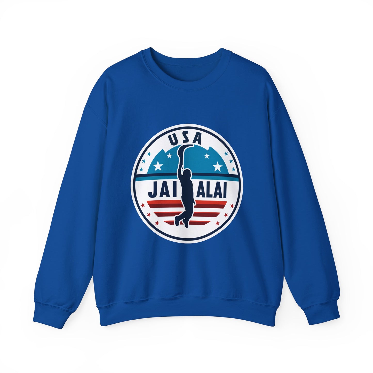 US Jai Alai Heavy Blend™ Crewneck Sweatshirt
