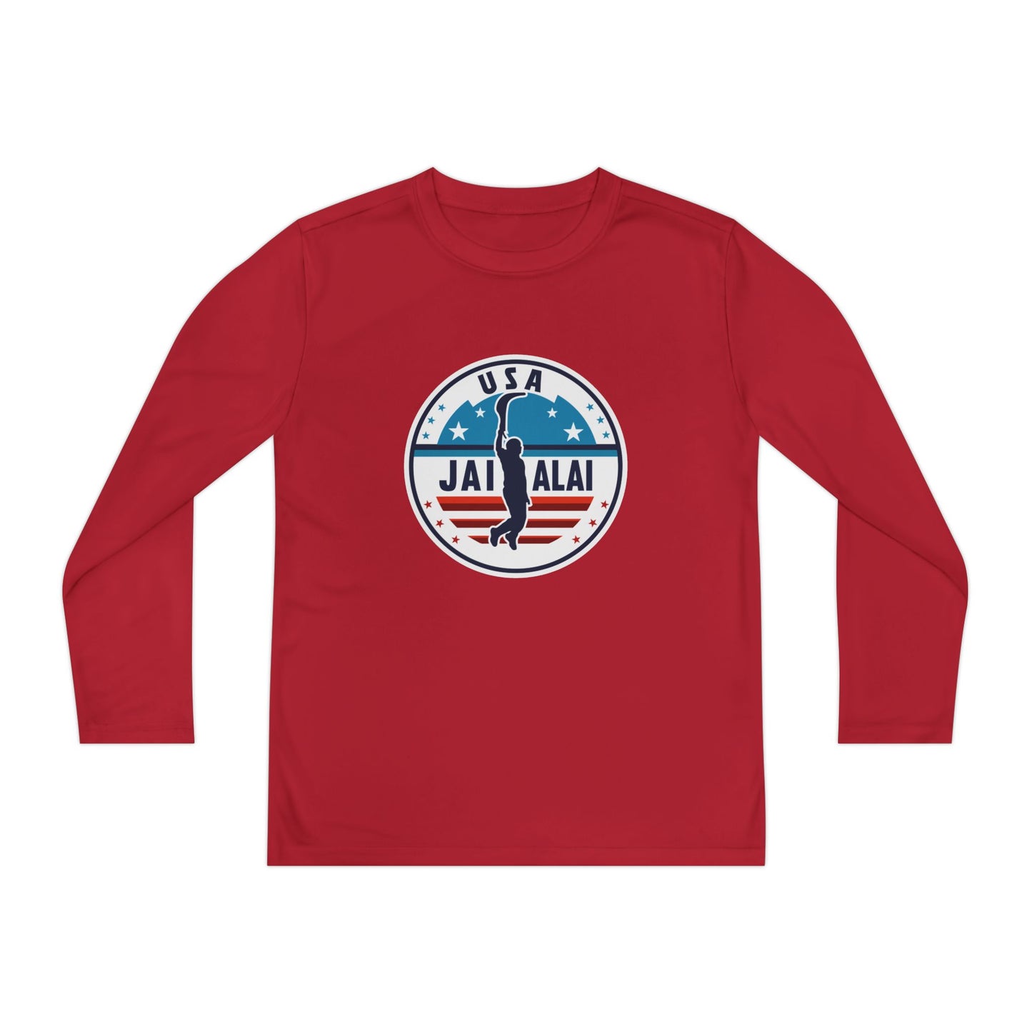 US Jai Alai Youth Long Sleeve Competitor Tee