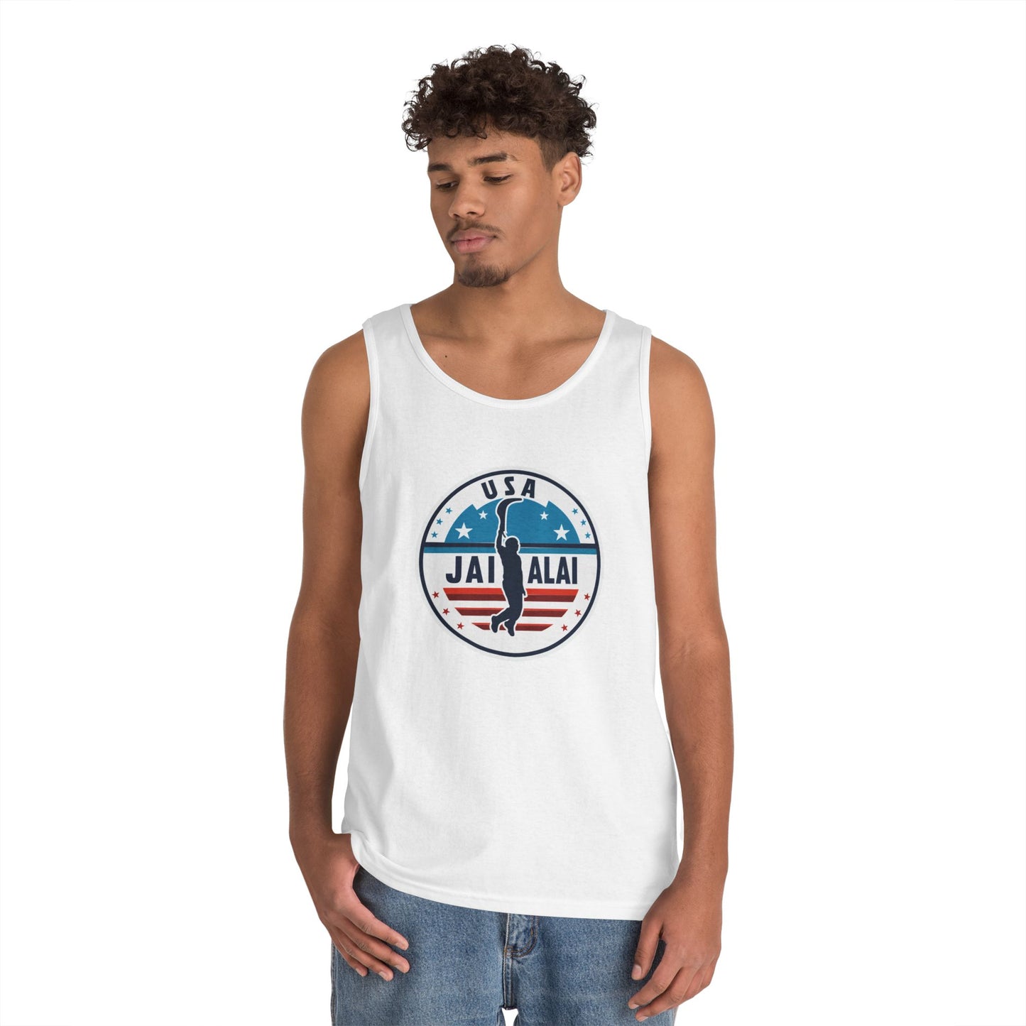 US Jai Alai Heavy Cotton Tank Top