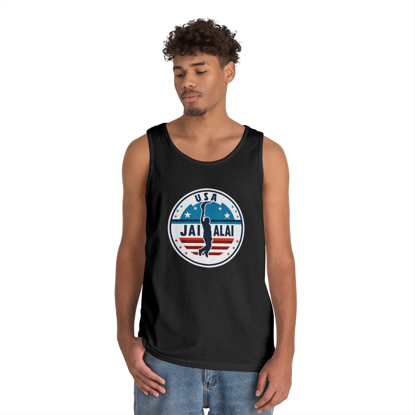 US Jai Alai Heavy Cotton Tank Top