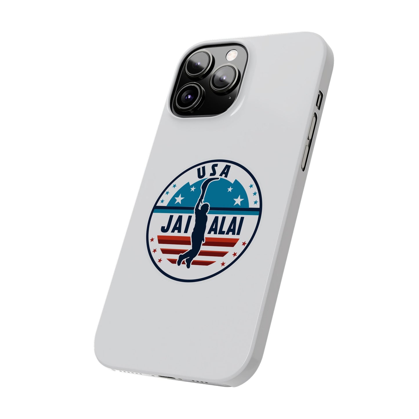 USA Jai Alai Team Slim Phone Cases