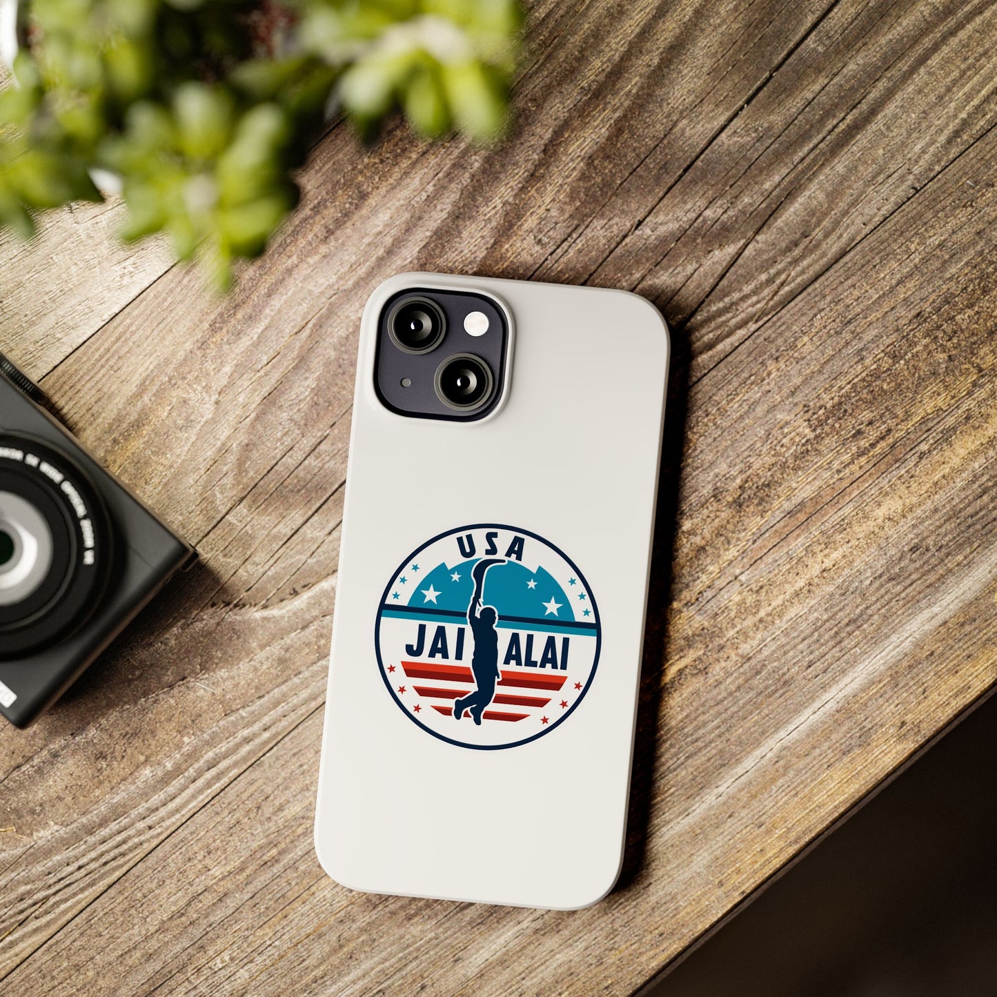 USA Jai Alai Team Slim Phone Cases