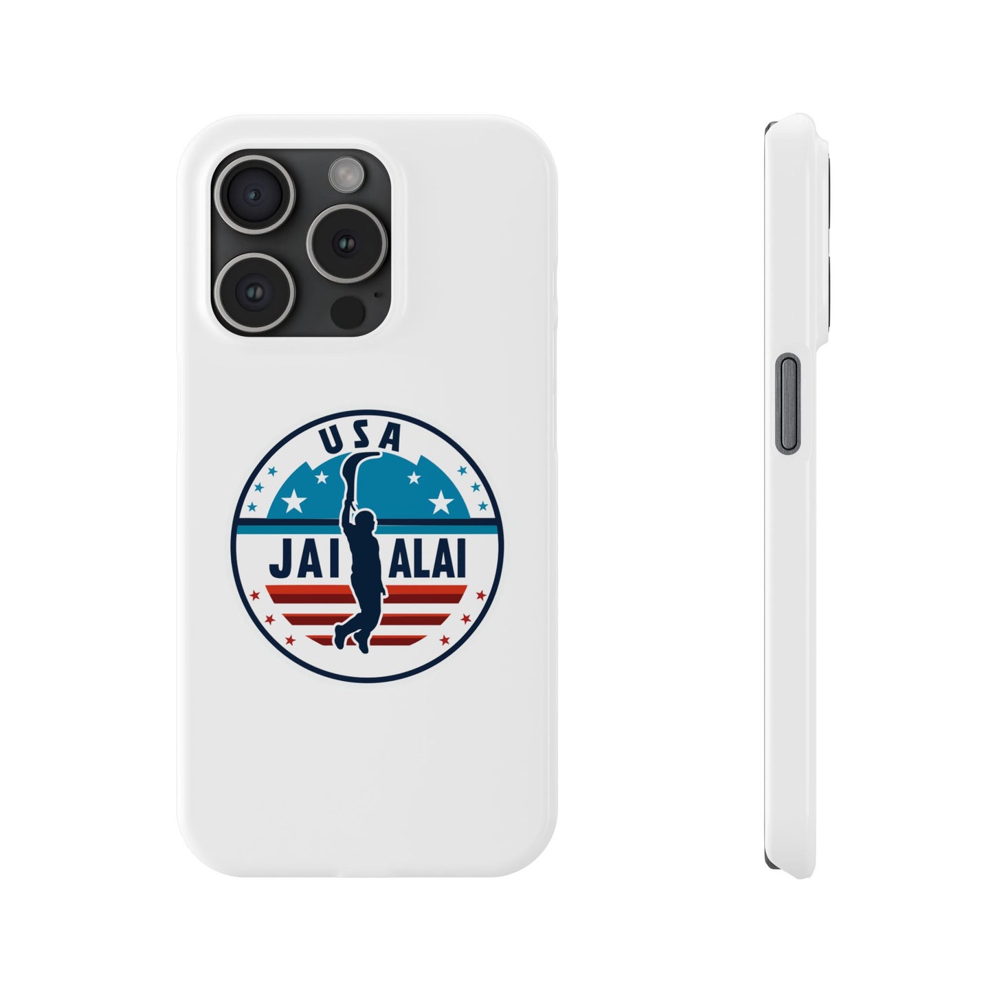 USA Jai Alai Team Slim Phone Cases