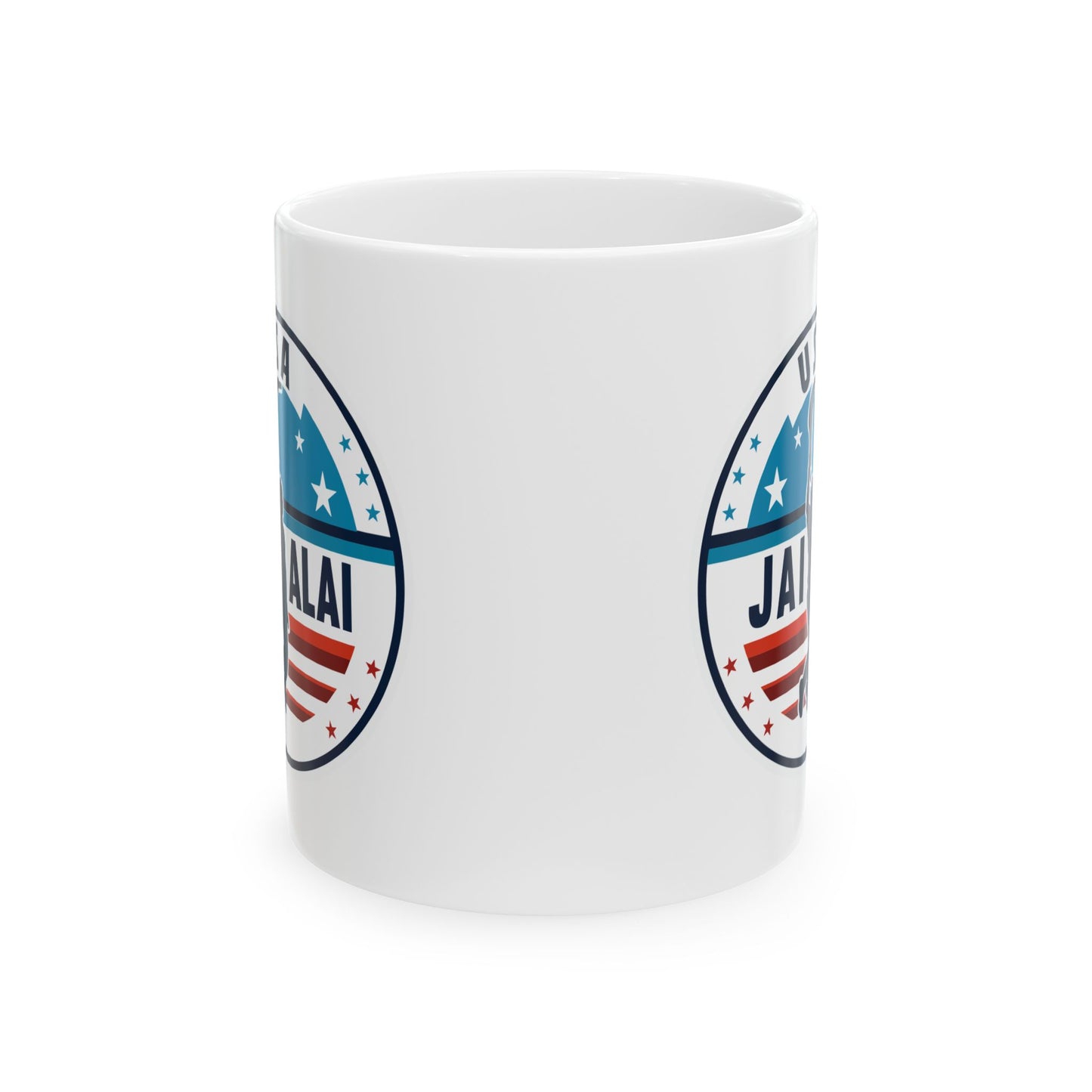 USA Jai Alai Team Ceramic Mug, (11oz, 15oz)