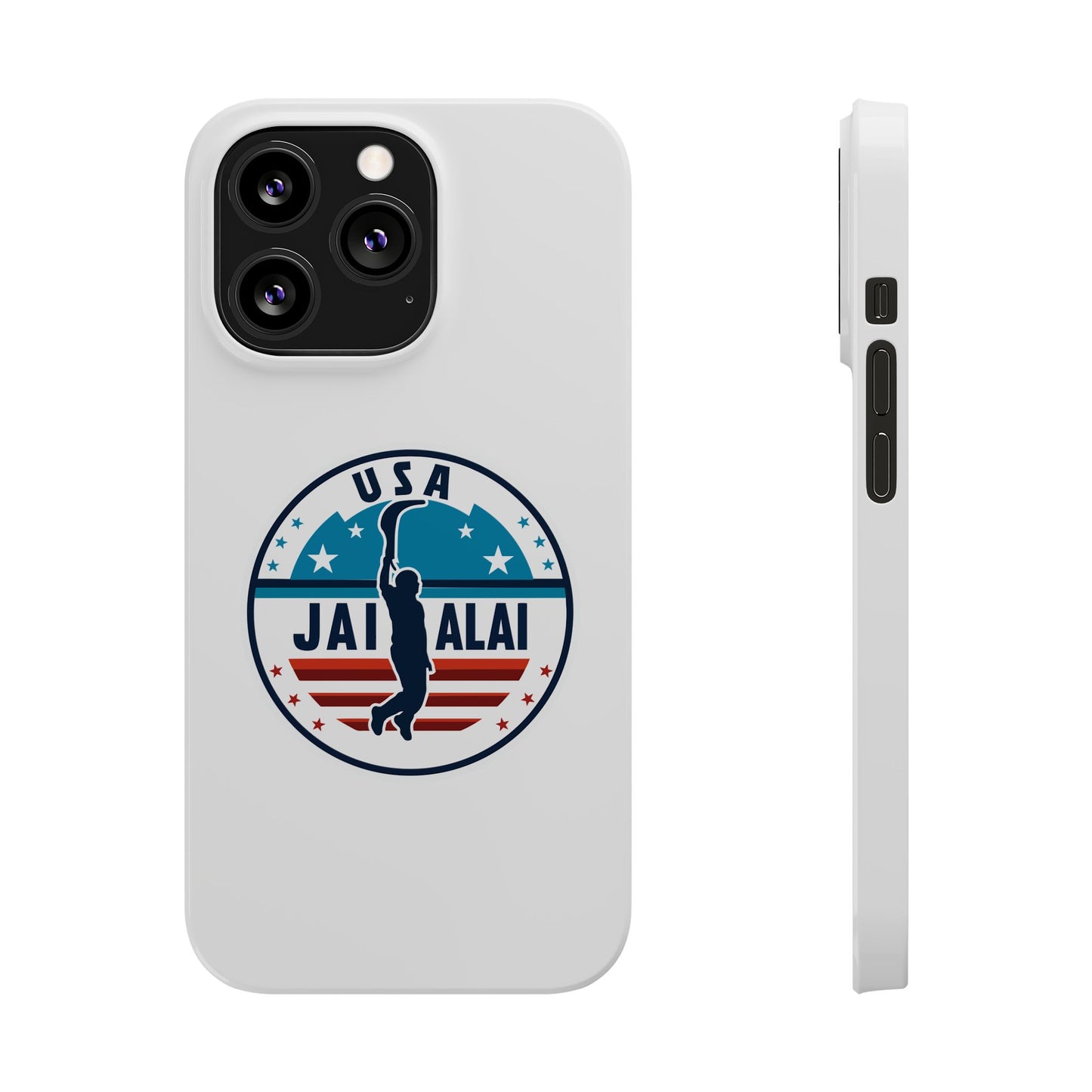 USA Jai Alai Team Slim Phone Cases