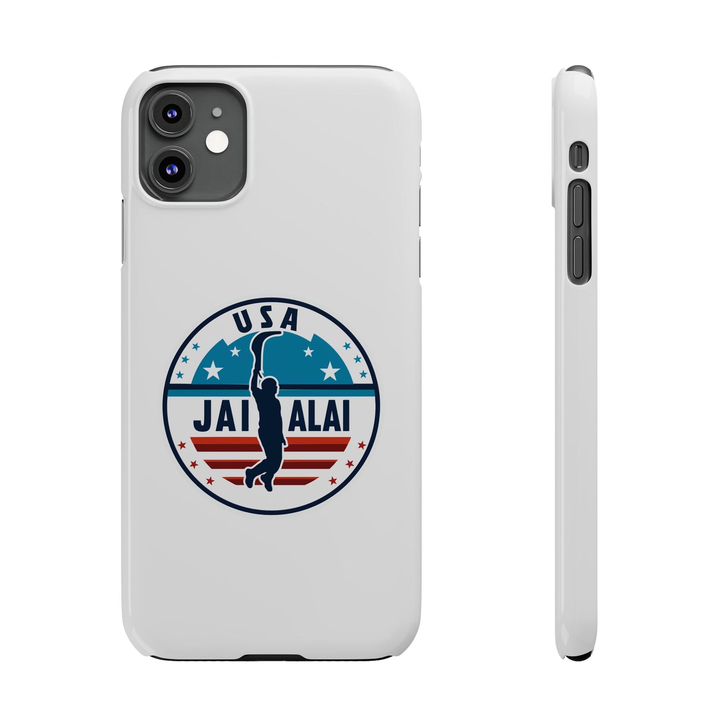 USA Jai Alai Team Slim Phone Cases