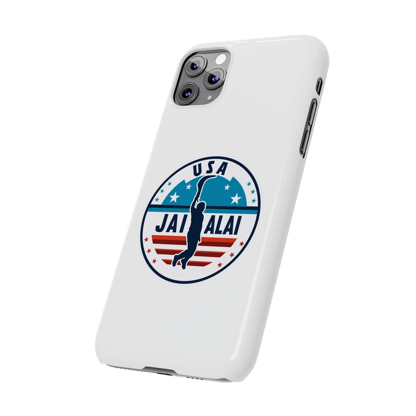 USA Jai Alai Team Slim Phone Cases