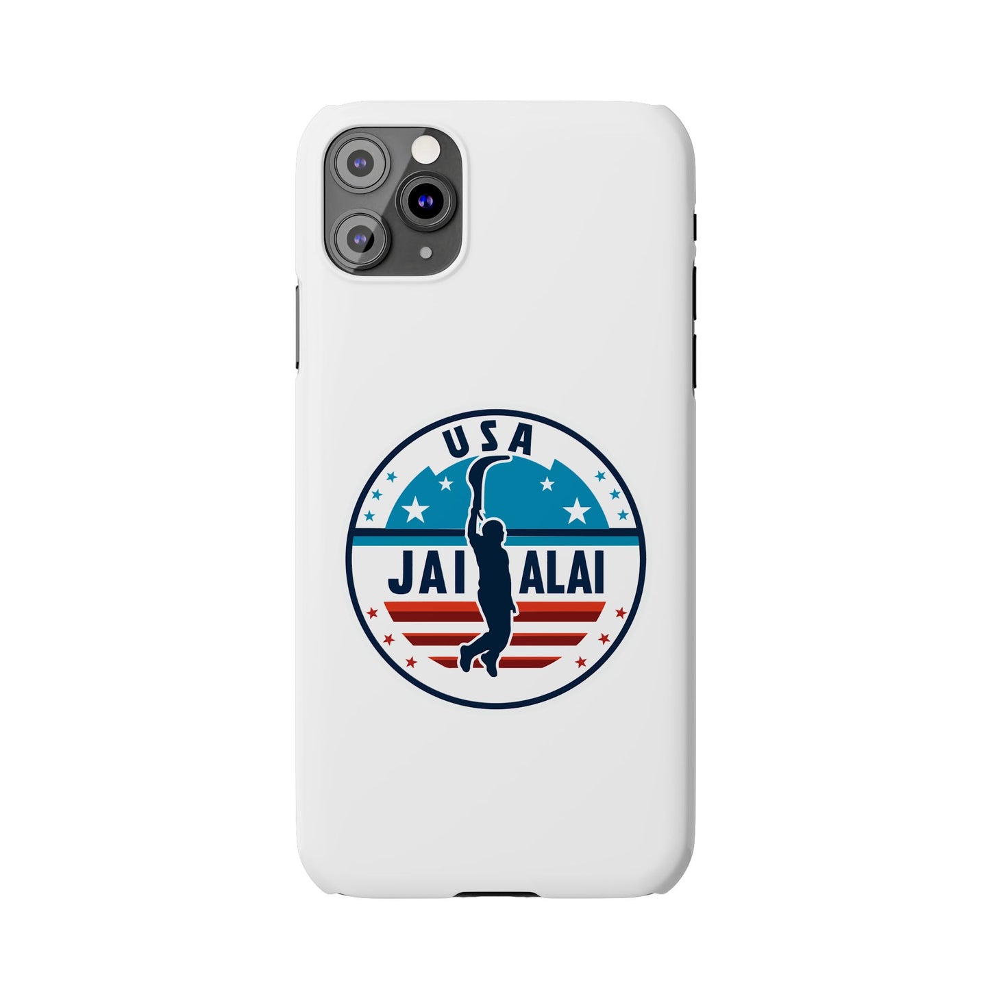 USA Jai Alai Team Slim Phone Cases