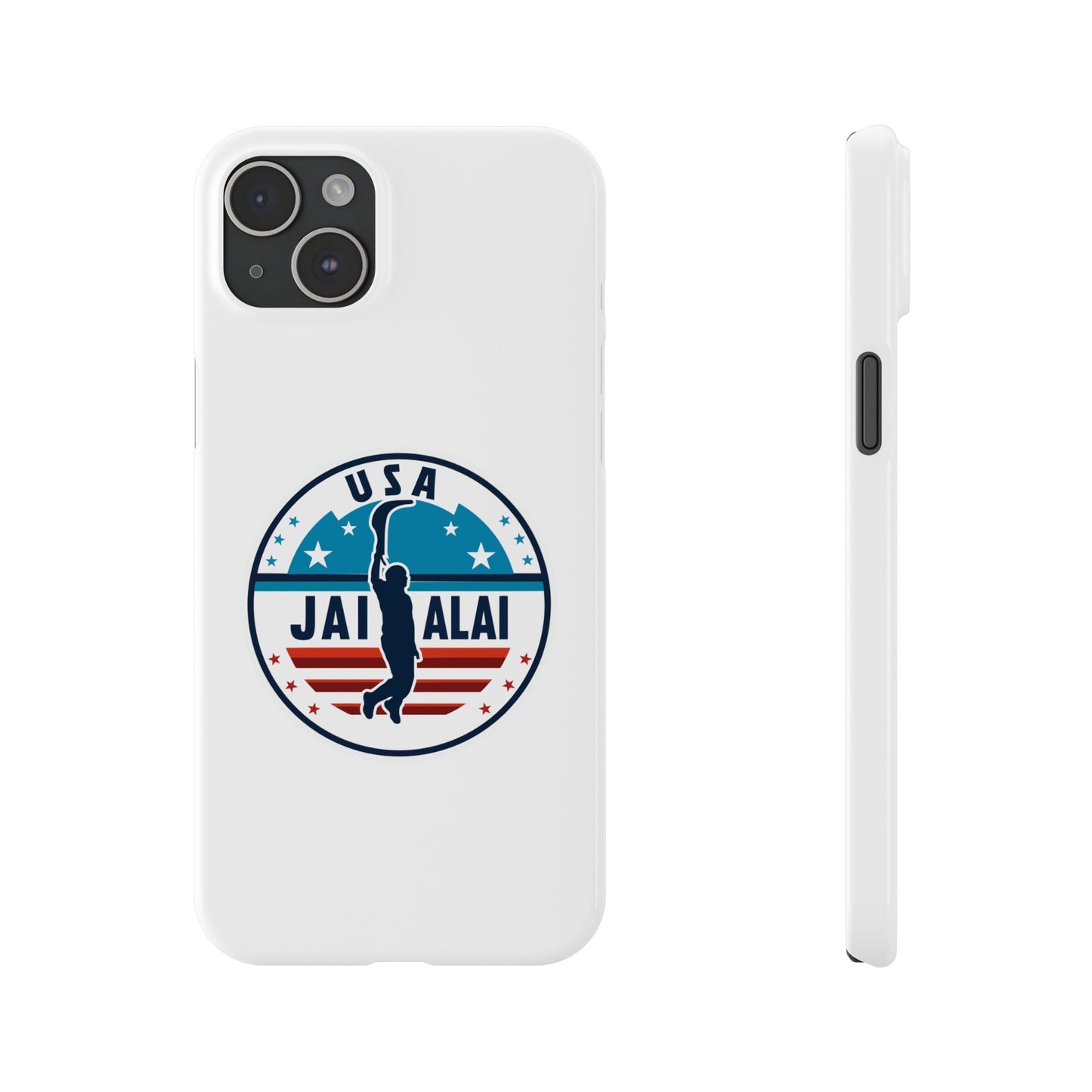 USA Jai Alai Team Slim Phone Cases