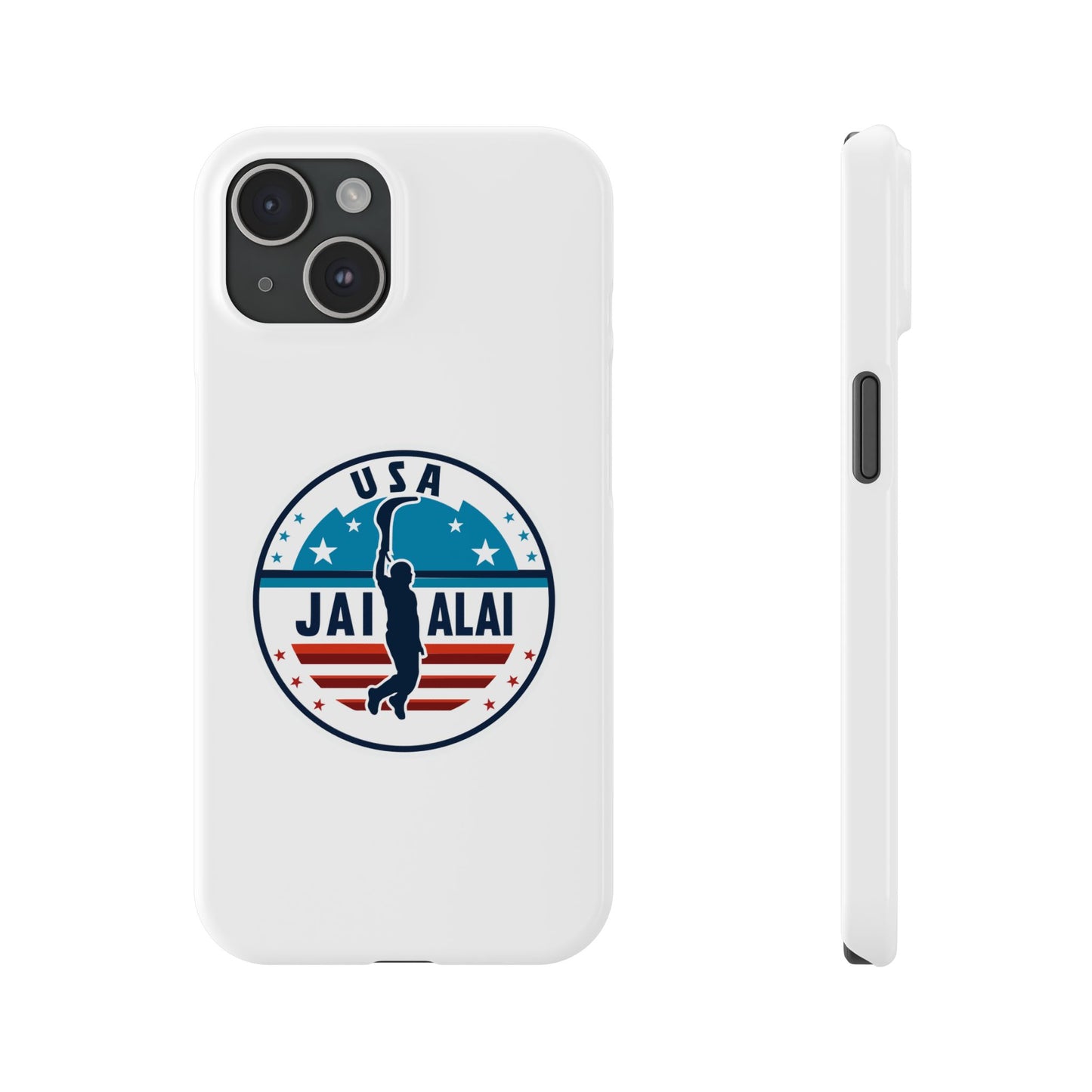 USA Jai Alai Team Slim Phone Cases