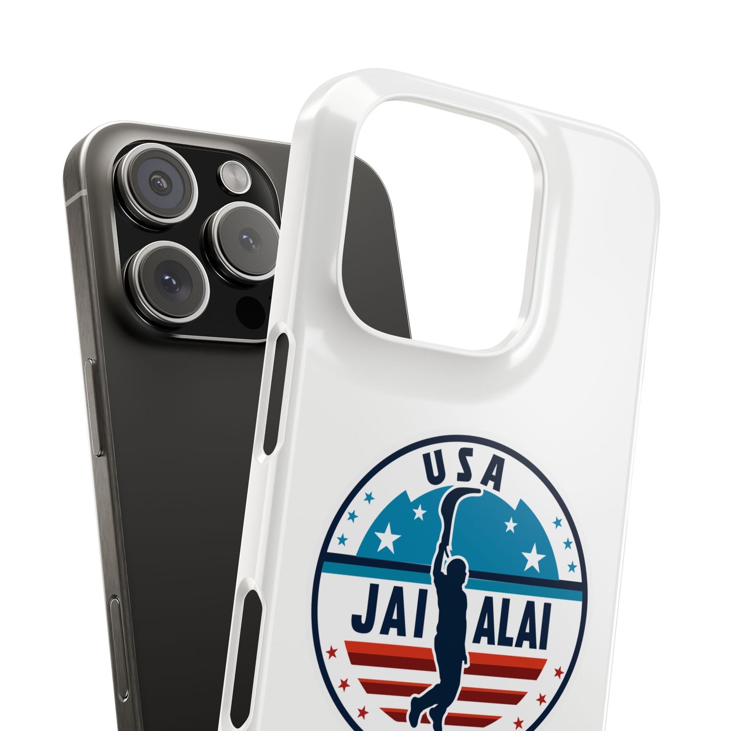 USA Jai Alai Team Slim Phone Cases