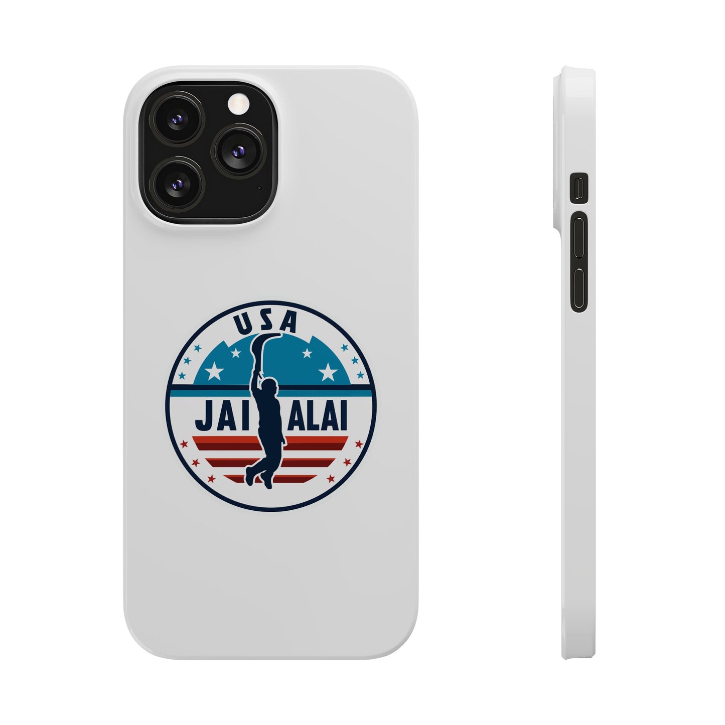 USA Jai Alai Team Slim Phone Cases