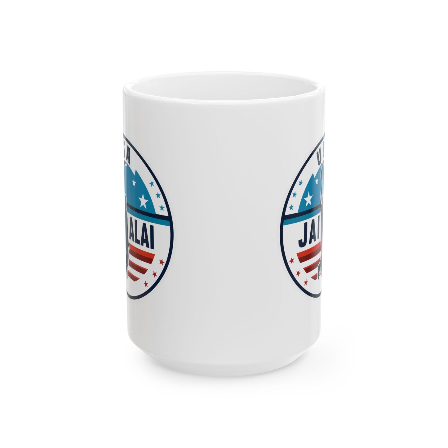 USA Jai Alai Team Ceramic Mug, (11oz, 15oz)