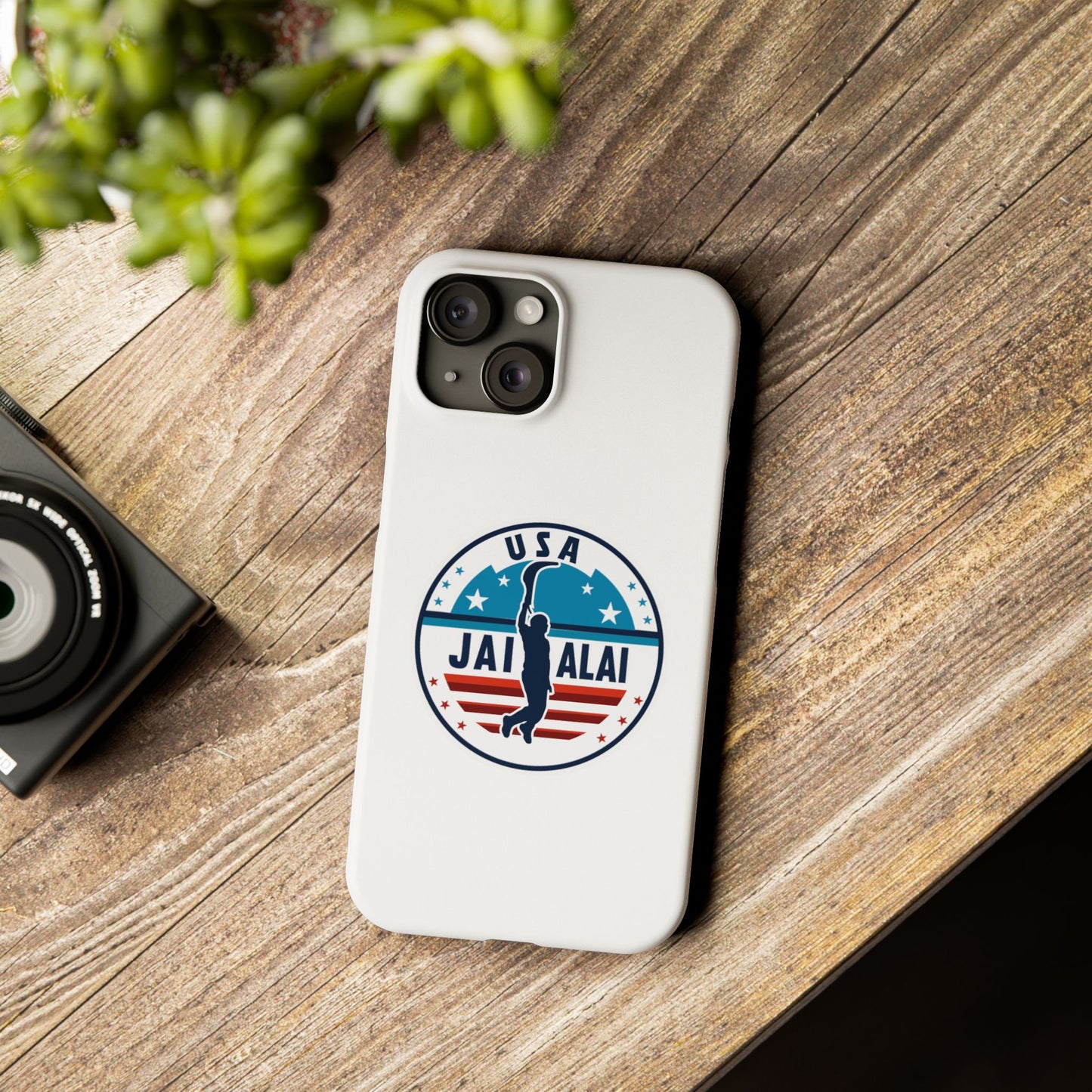 USA Jai Alai Team Slim Phone Cases