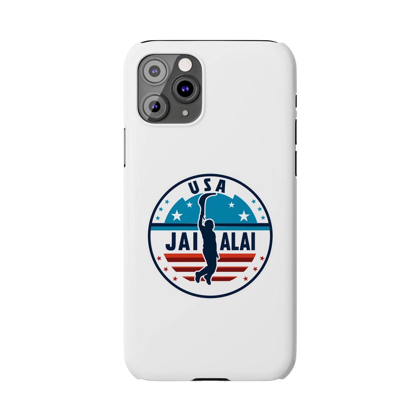 USA Jai Alai Team Slim Phone Cases